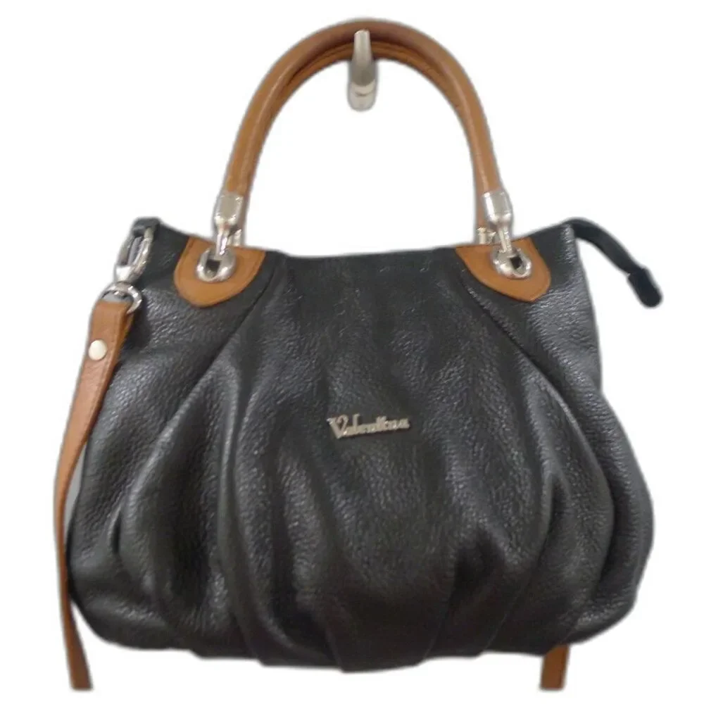 Valentina Crossbody Bag - Black/ Cognac